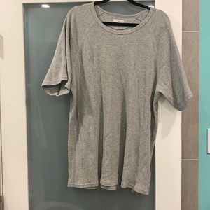 TNA Oversized Waffle Boyfriend Crew